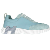 Hermes Bouncing Sneakers / Trainers Blue / Gray / White